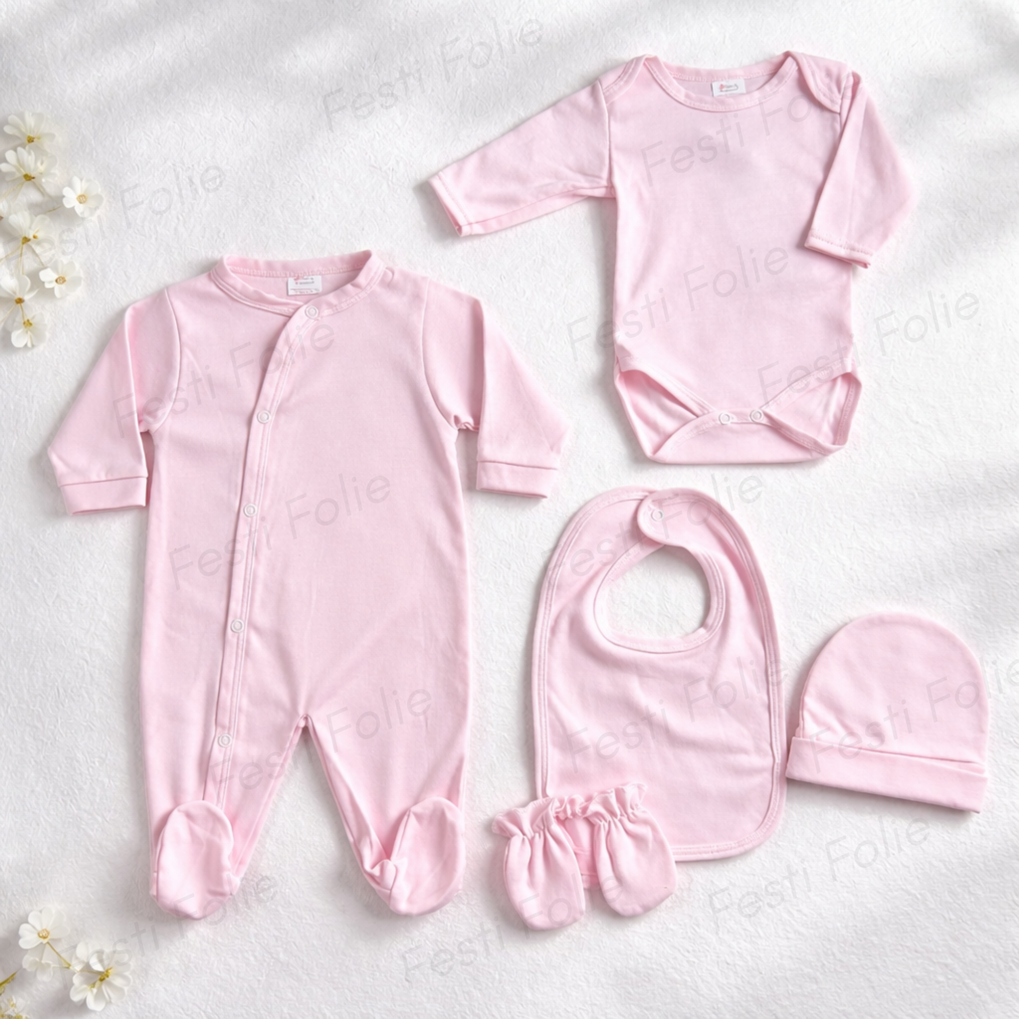 Ensemble de naissance 5 pcs – 0/3 mois