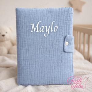 Protège carnet de santé – Gaz de coton