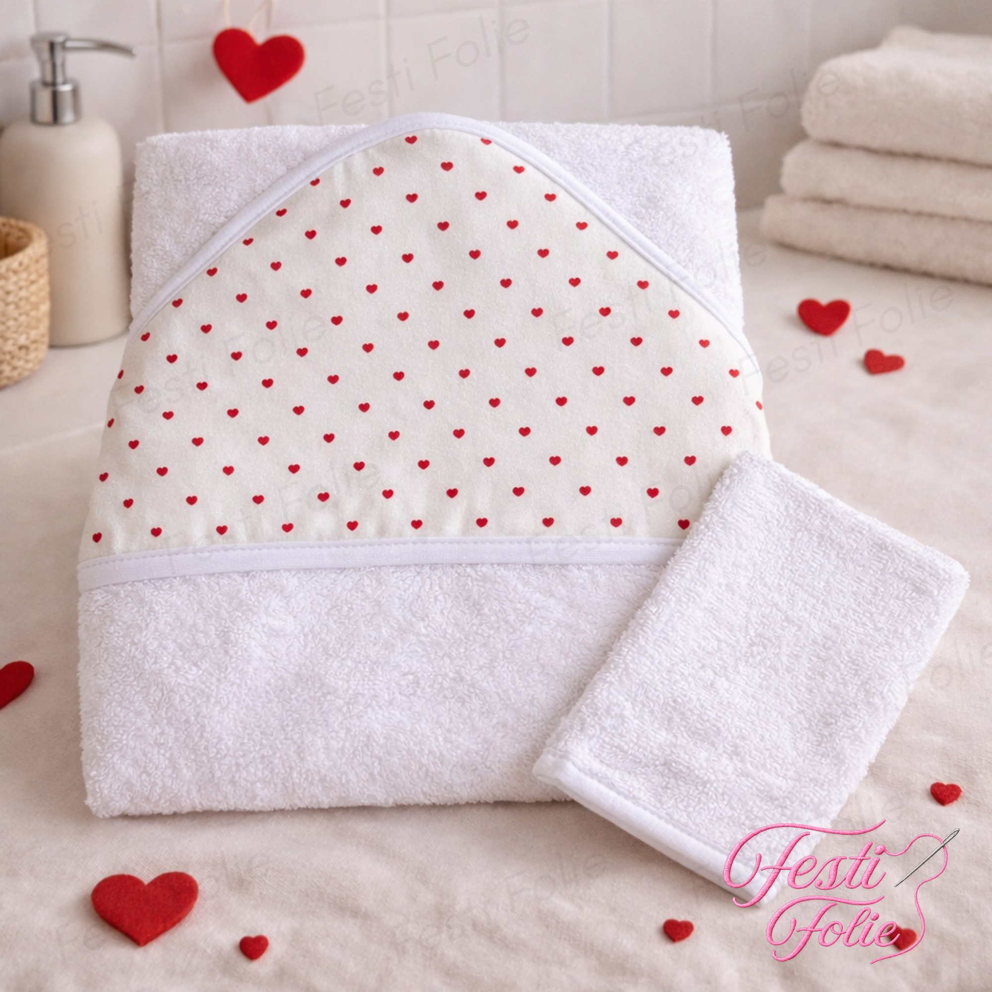 Cape de Bain Cœurs – Vierge