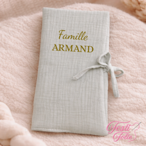 Protège Livret de Famille – Gaz de Coton