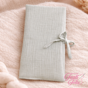 Protège Livret de Famille – Gaz de Coton – Vierge