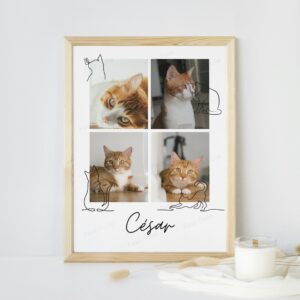Cadre photo personnalisé – Animal