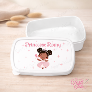 Boîte à Goûter Personnalisée – Princesse