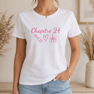 T-shirt Personnalisé – Anniversaire Chapitre + Âge