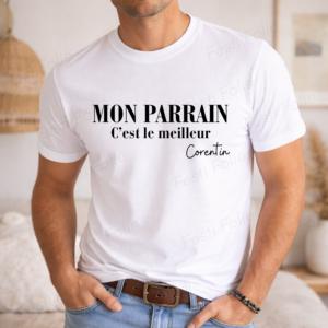 T-shirt Personnalisé - Mon Parrain
